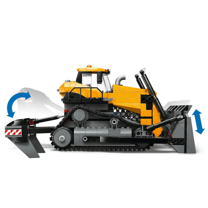 LEGO CITY BULDOZER GALBEN 60466 [6]