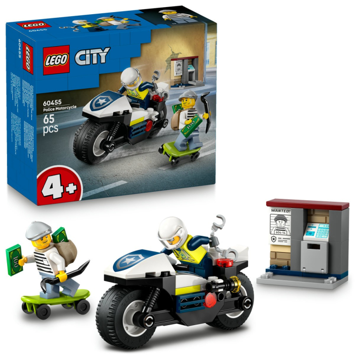 LEGO CITY URMARIRE CU MOTOCICLETA DE POLITIE 60455 [9]