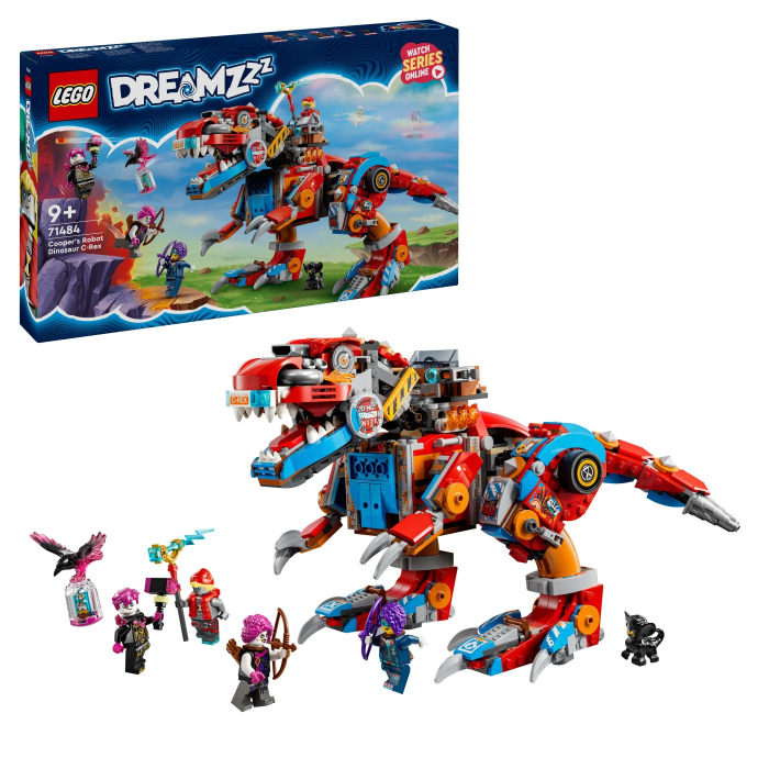 LEGO DREAMZZZ DINOZAURUL ROBOT C REX AL LUI COOPER 71484  [4]