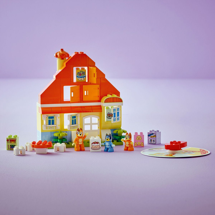 LEGO DUPLO CASA DE FAMILIE A LUI BLUE CU JOC DE MEMORIE 10459 [2]