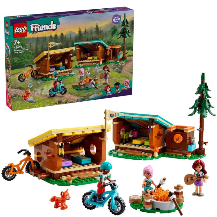 LEGO FRIENDS CABANE CONFORTABILE IN TABARA DE AVENTURI 42624 [6]