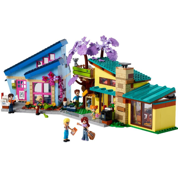 LEGO FRIENDS CASELE FAMILIALE ALE LUI OLLY SI PAISLEY 42620 [2]