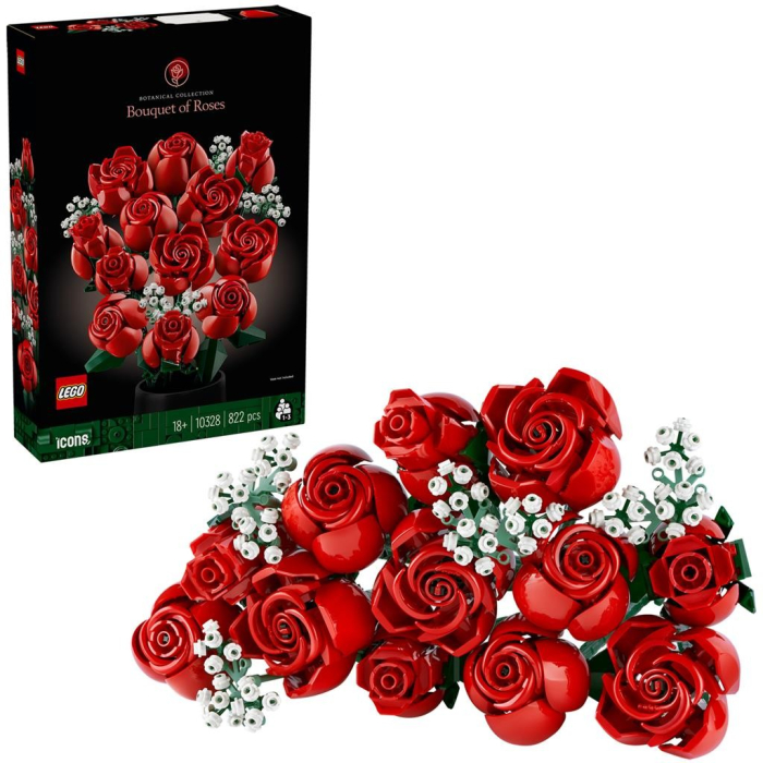LEGO ICONS BUCHET DE TRANDAFIRI 10328 [6]