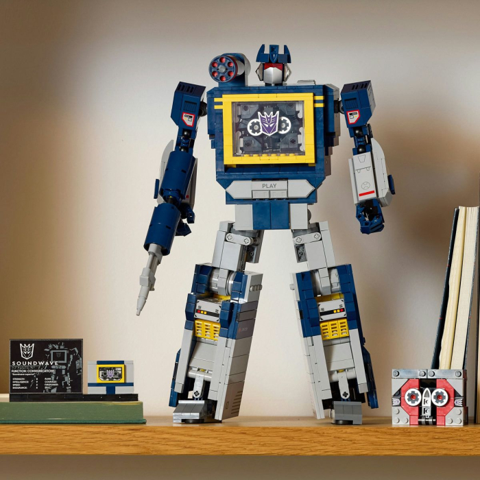 LEGO ICONS TRANSFORMERS SOUNDWAVE 10358 [5]