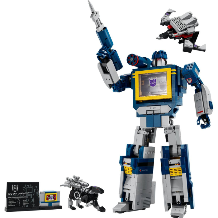 LEGO ICONS TRANSFORMERS SOUNDWAVE 10358 [2]