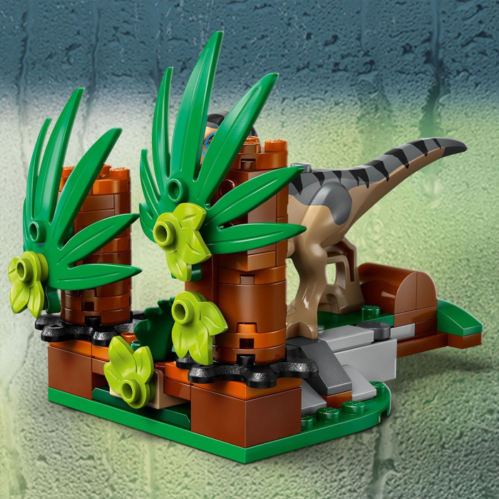 LEGO JURASSIC WORLD RENASTEREA EVADARE OFF-ROAD DIN CALEA UNUI VELOCIRAPTOR 76972  [6]