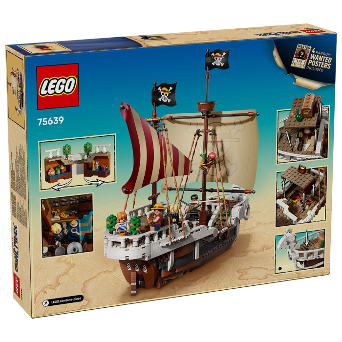 LEGO ONE PIECE CORABIA DE PIRATI FASNEATA MERRY 75639 [7]