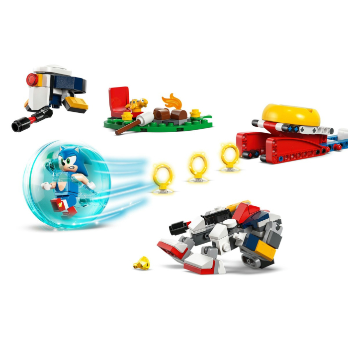 LEGO SONIC ÎNFRUNTARE LA FOCUL DE TABARA AL LUI SONIC 77001 [7]