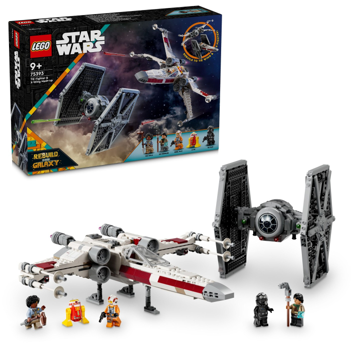 LEGO STAR WARS HIBRID TIE FIGHTER SI X-WING 75393  [8]