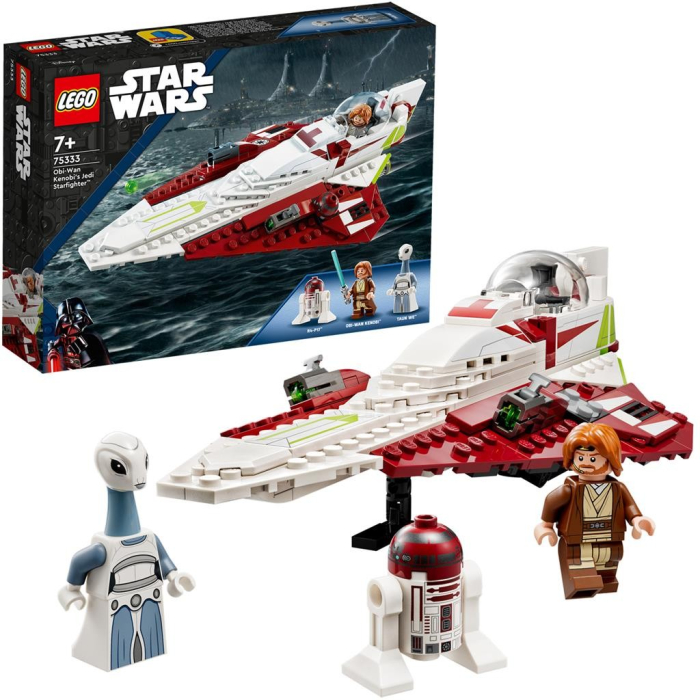 LEGO STAR WARS JEDI STARFIGHTERUL LUI OBI-WAN KENOBI 75333 [6]