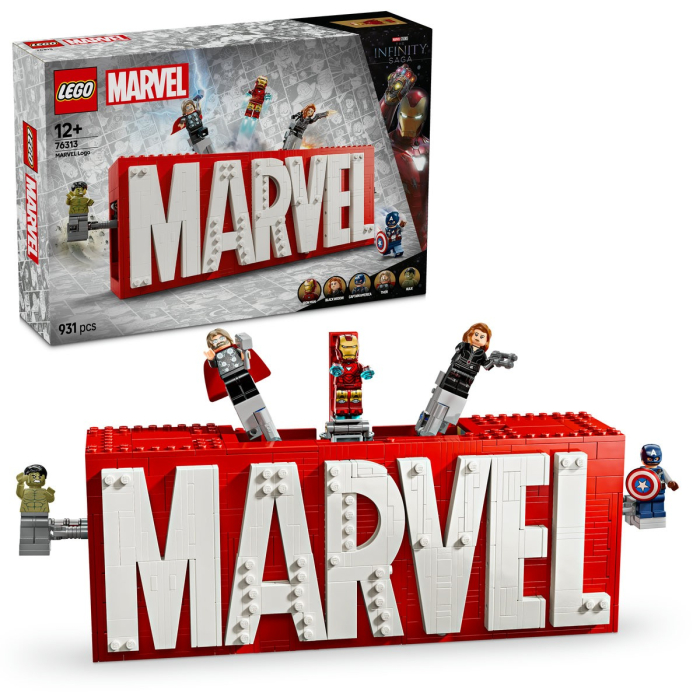 LEGO SUPER HEROES SIGLA SI MINIFIGURINE MARVEL 76313 [9]