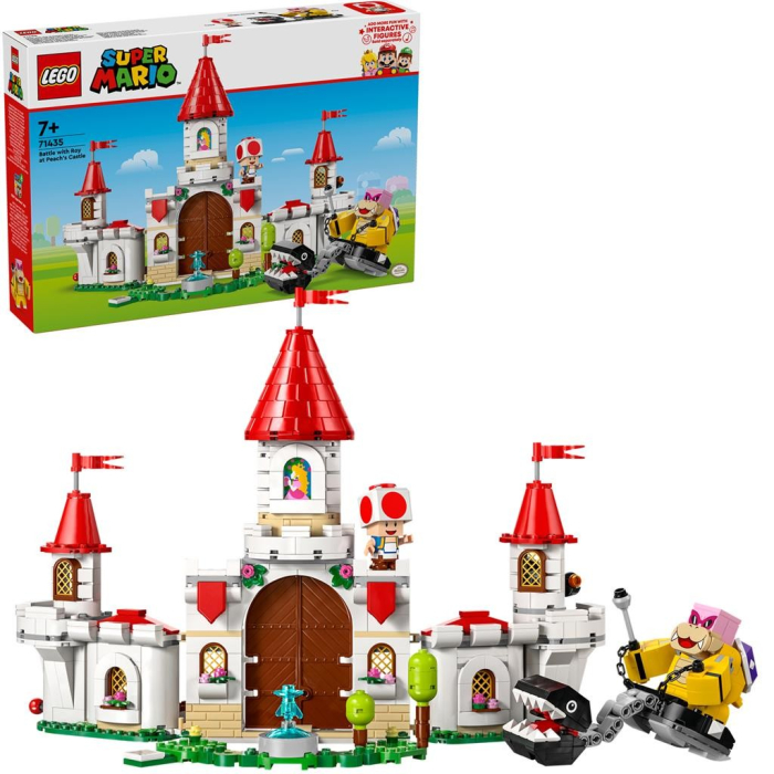 LEGO SUPER MARIO BATALIA CU ROY LA CASTELUL LUI PEACH 71435 [3]