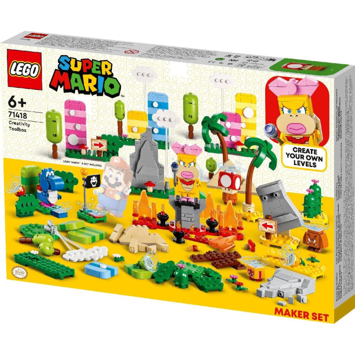 LEGO SUPER MARIO SET DE CREATOR CUTIA DE UNELTE PENTRU CREATIVITATE 71418 [5]