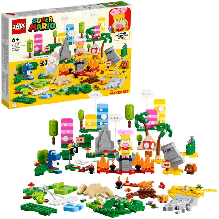 LEGO SUPER MARIO SET DE CREATOR CUTIA DE UNELTE PENTRU CREATIVITATE 71418 [6]