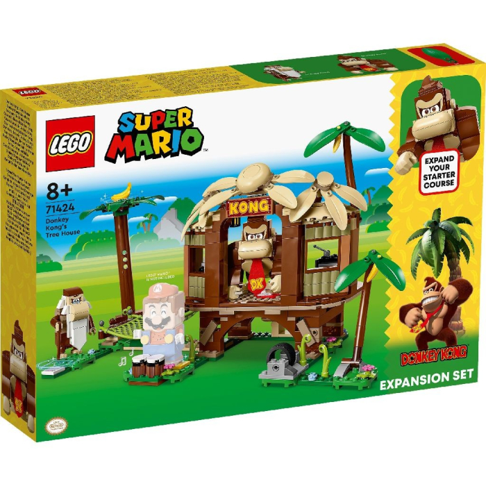 LEGO SUPER MARIO SET DE EXTINDERE CASA DIN COPAC A LUI DONKEY KONG 71424 [1]