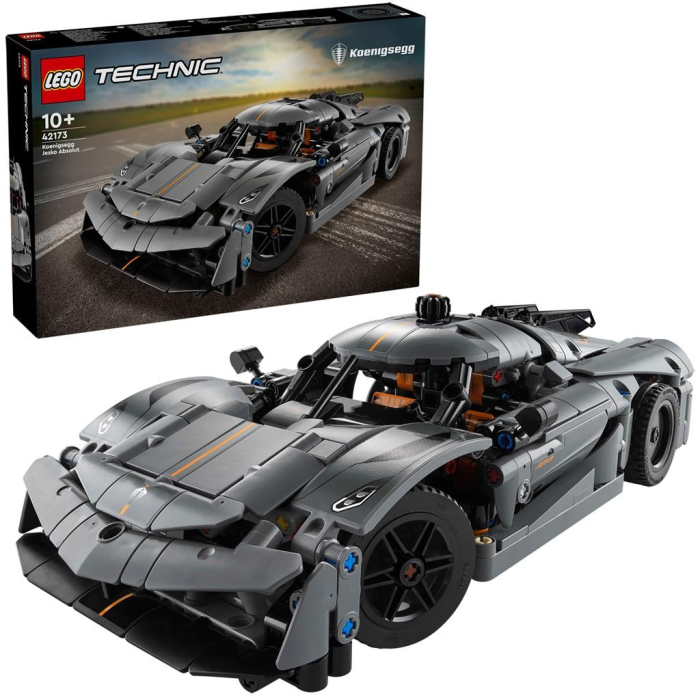 LEGO TECHNIC HIPERMAȘINA KOENIGSEGG JESKO ABSOLUT GRI 42173 [3]