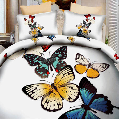 Lenjerie de pat digital print 3d (butterflyes) [1]