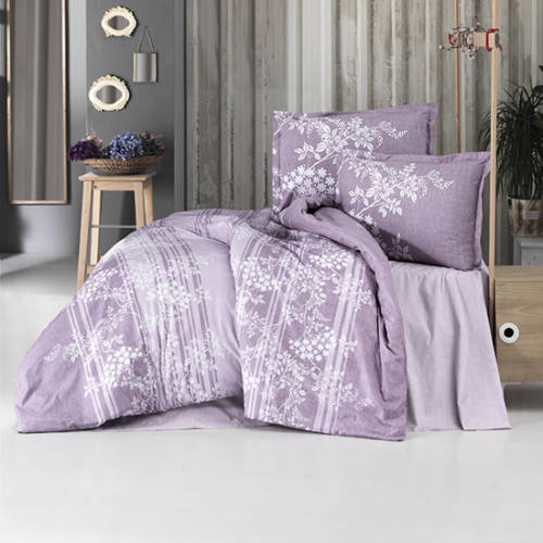 Lenjerie de pat ranforce Clasy king size (BOVA V2) [1]