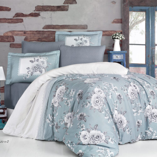 Lenjerie de pat ranforce clasy king size (kenzo v2) [1]