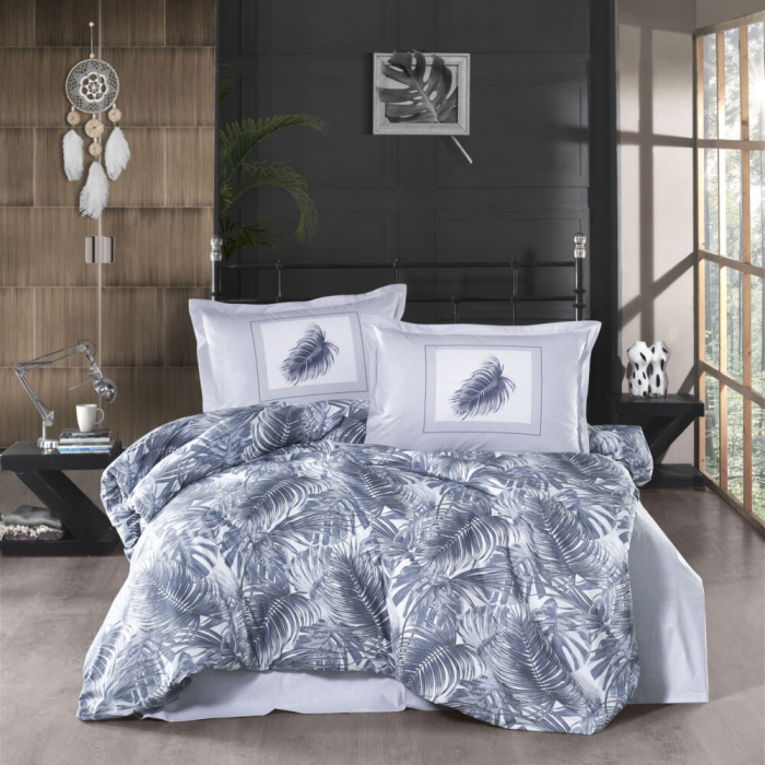Lenjerie de pat ranforce clasy king size (puma) [1]
