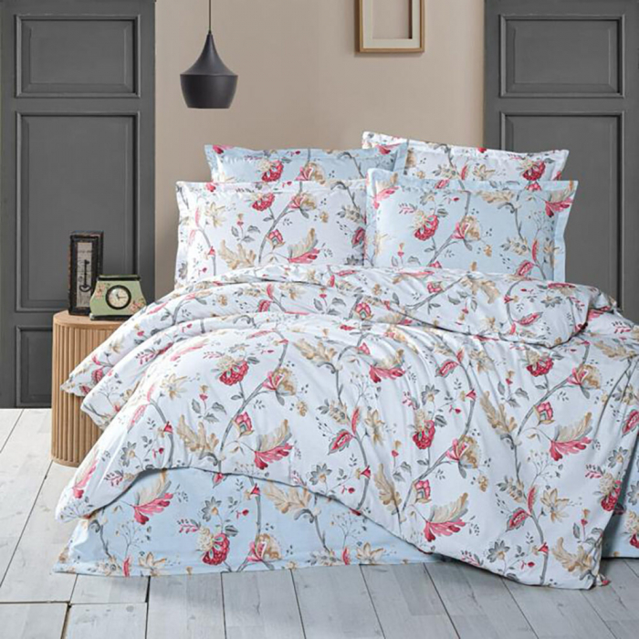 Lenjerie de pat ranforce clasy king size (rnf_29) [1]