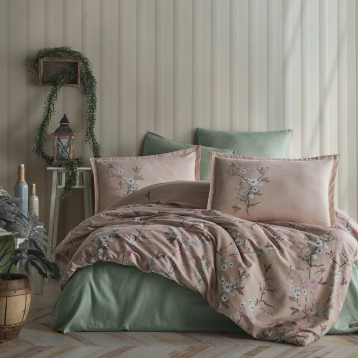 Lenjerie de pat satin clasy king size (barleta) [1]
