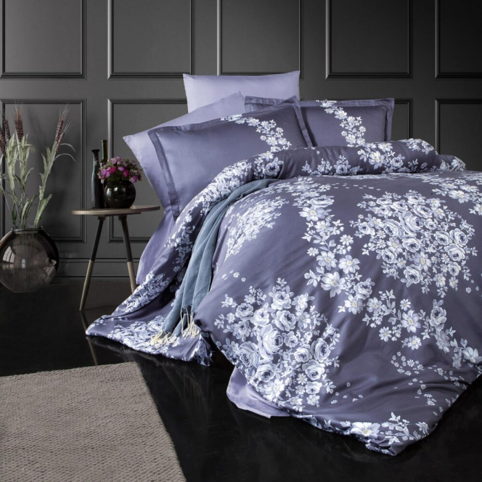 Lenjerie de pat satin clasy king size (melrose v2) [1]