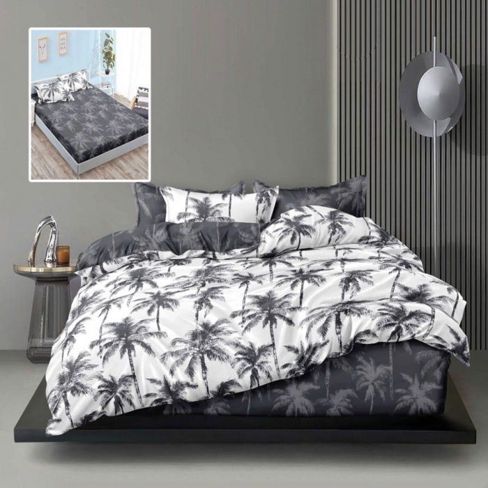 Lenjerie finet 6 piese cu husă – 160×200 și 180×200 (chole-vh) [1]