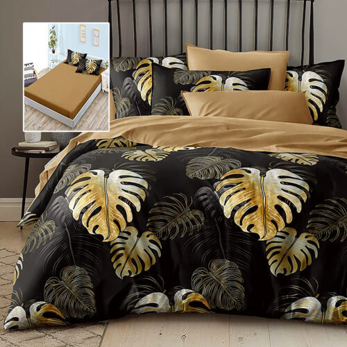 Lenjerie finet 6 piese cu husă – 160×200 și 180×200 (hf6p235) [1]