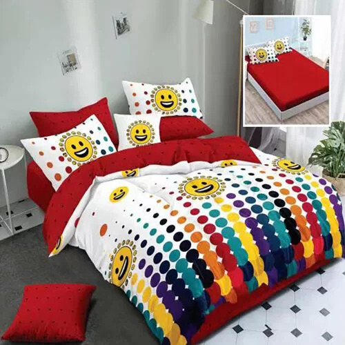 LENJERIE FINET 6 PIESE CU HUSĂ – 160×200 ȘI 180×200 (HF6P26) [1]