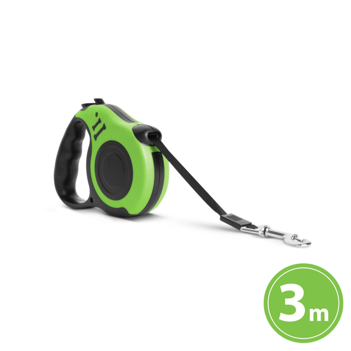 Lesă automată - 3 m - verde [1]
