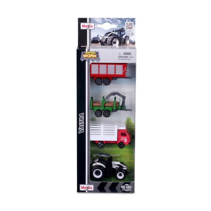 MAISTO SET 4 UTILIAJE AGRICOLE VALTRA [1]