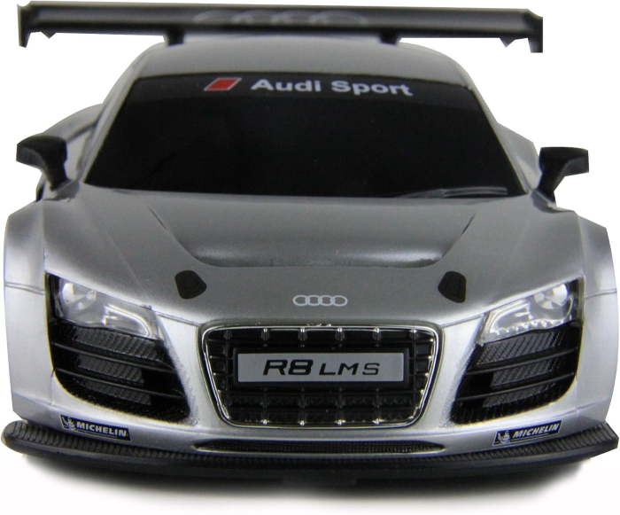 MASINA CU TELECOMANDA AUDI R8 ARGINTIU CU SCARA 1 LA 24 [3]