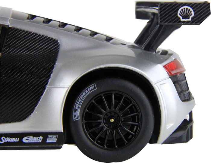 MASINA CU TELECOMANDA AUDI R8 ARGINTIU CU SCARA 1 LA 24 [4]