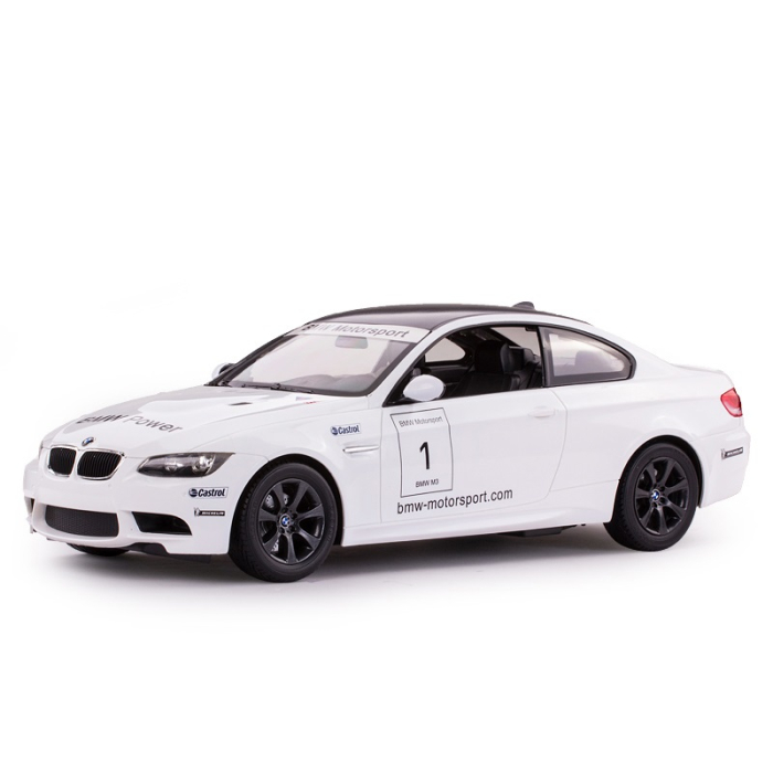 MASINA CU TELECOMANDA BMW M3 ALB CU SCARA 1 LA 14 [3]