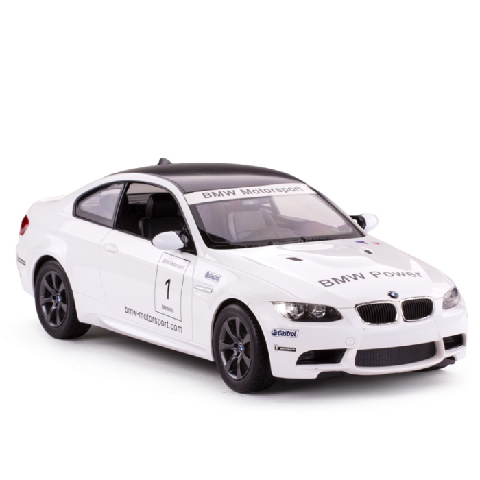 MASINA CU TELECOMANDA BMW M3 ALB CU SCARA 1 LA 14 [4]