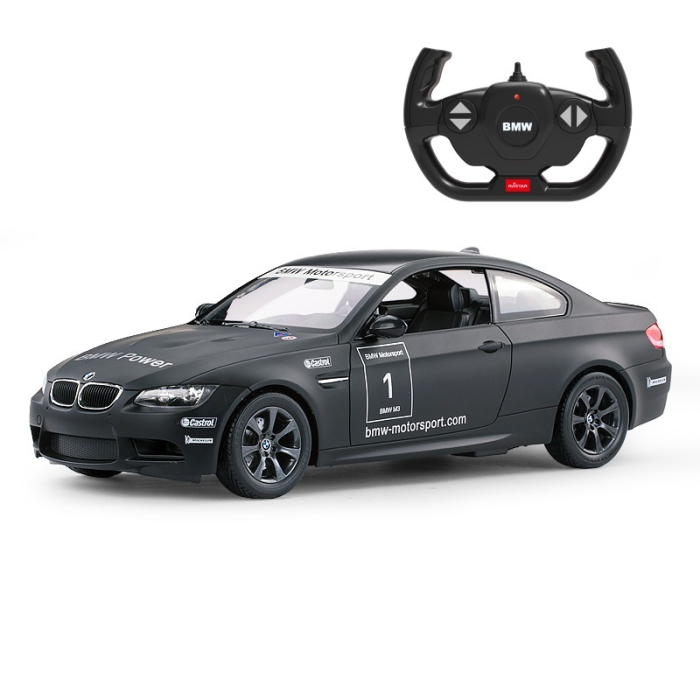 MASINA CU TELECOMANDA BMW M3 NEGRU CU SCARA 1 LA 14 [1]