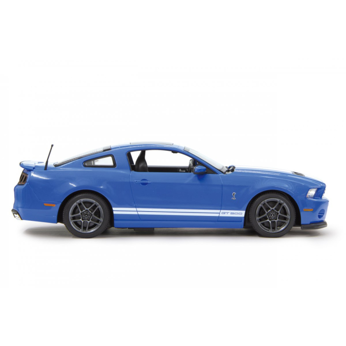 MASINA CU TELECOMANDA FORD SHELBY GT500 ALBASTRU CU SCARA 1 LA 14 [6]