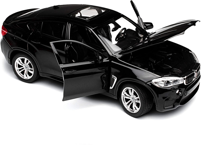 MASINUTA METALICA BMW X6M NEGRU SCARA 1 LA 24 [3]