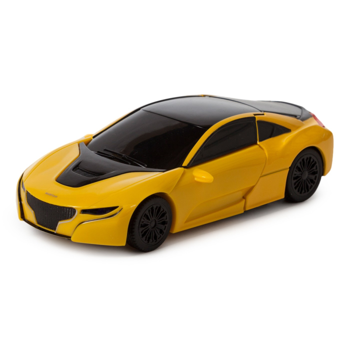 MASINUTA METALICA CONVERTIBILA RS GALBENA CU SCARA 1 LA 32 [2]