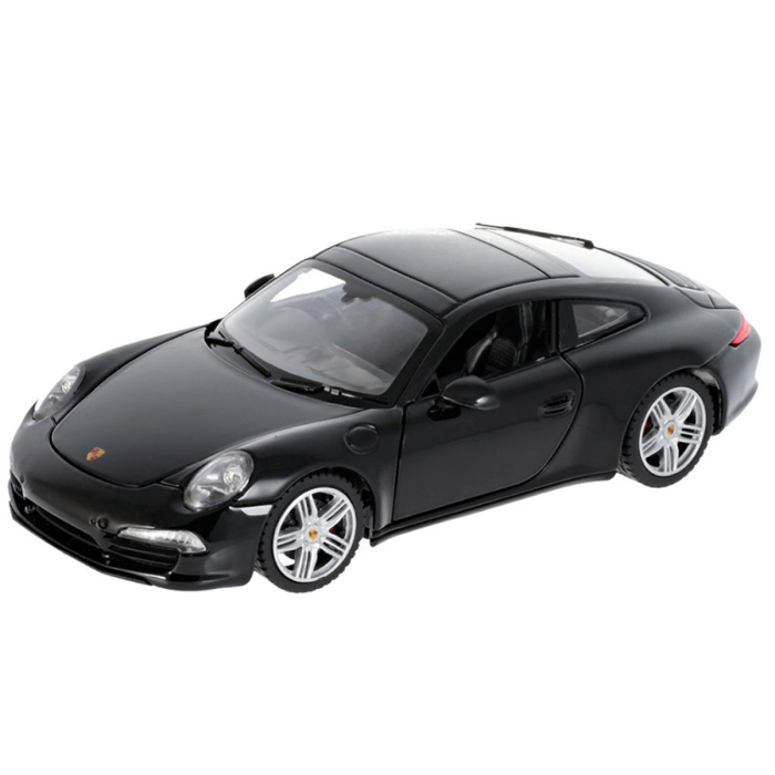 MASINUTA METALICA PORSCHE 911 NEGRU SCARA 1 LA 24 [7]