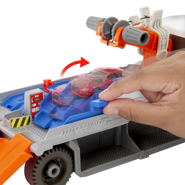 MATCHBOX ACTION DRIVERS CAMION DE REPARATII SI REMORCARE [6]