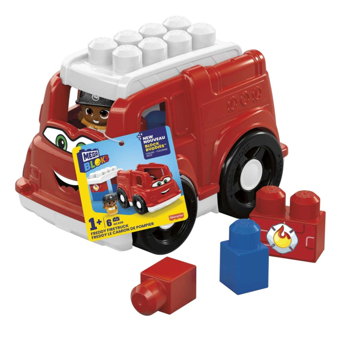 MEGA BLOKS FIRST BUILDERS VEHICUL FREDDY FIRETRUCK [2]