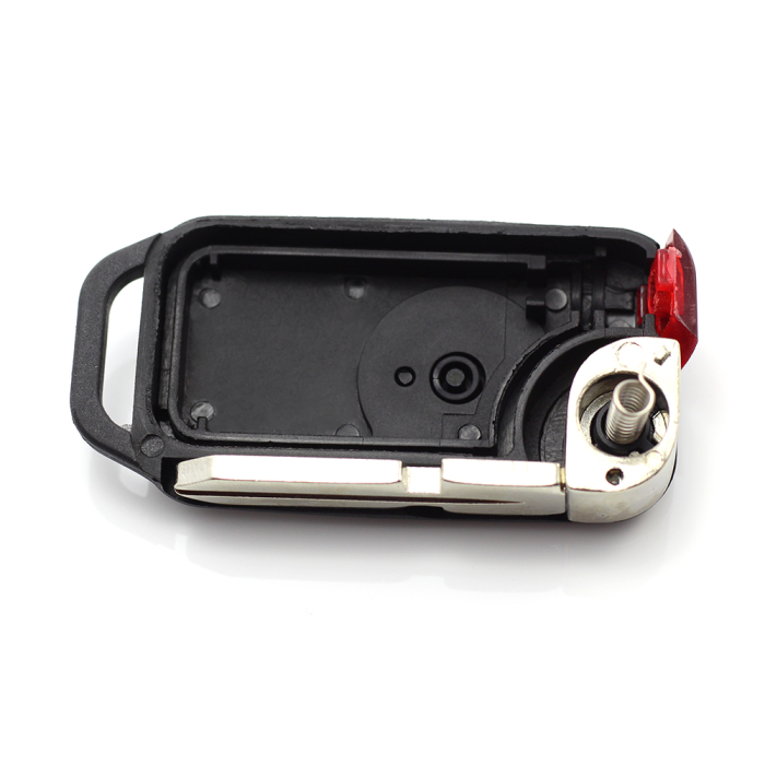 Mercedes Benz - Carcasa tip cheie briceag cu 1 buton, lama 2 "piste" [3]