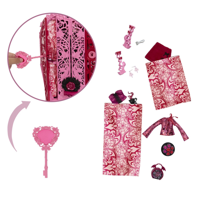 MONSTER HIGH GRADINA DE LA MIEZUL NOPTII PAPUSA DRACULAURA [8]