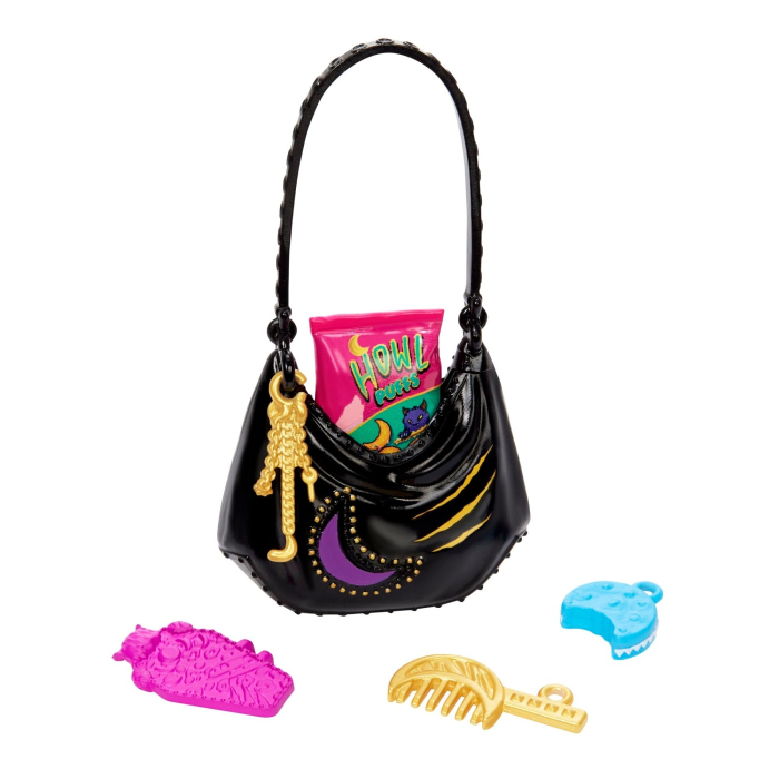 MONSTER HIGH PAPUSA CLAWDEEN WOLF CU ANIMALUT SI ACCESORII [6]