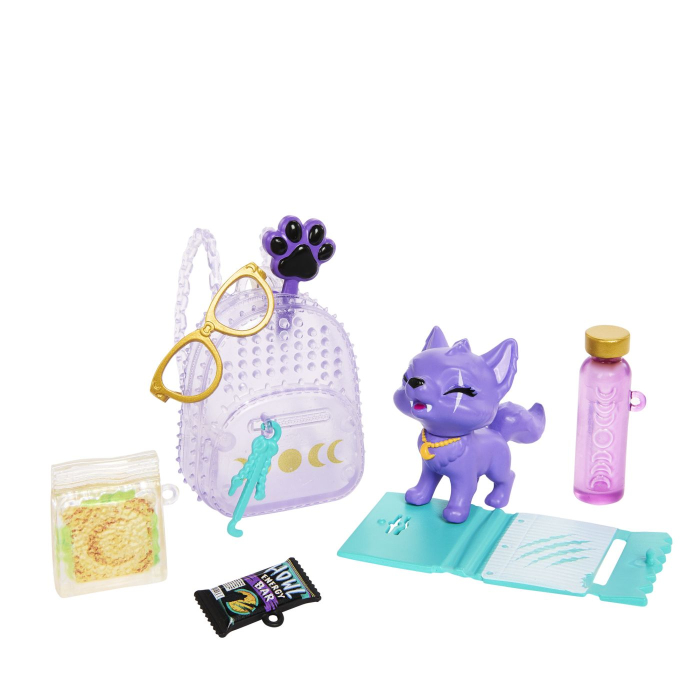 MONSTER HIGH PAPUSA CLAWDEEN WOLF SI CATELUL CRESCENT [9]