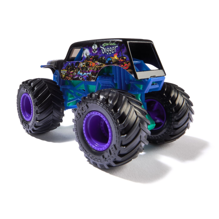 MONSTER JAM MASINUTA METALICA SON-UVA DIGGER SCARA 1 LA 64 [3]