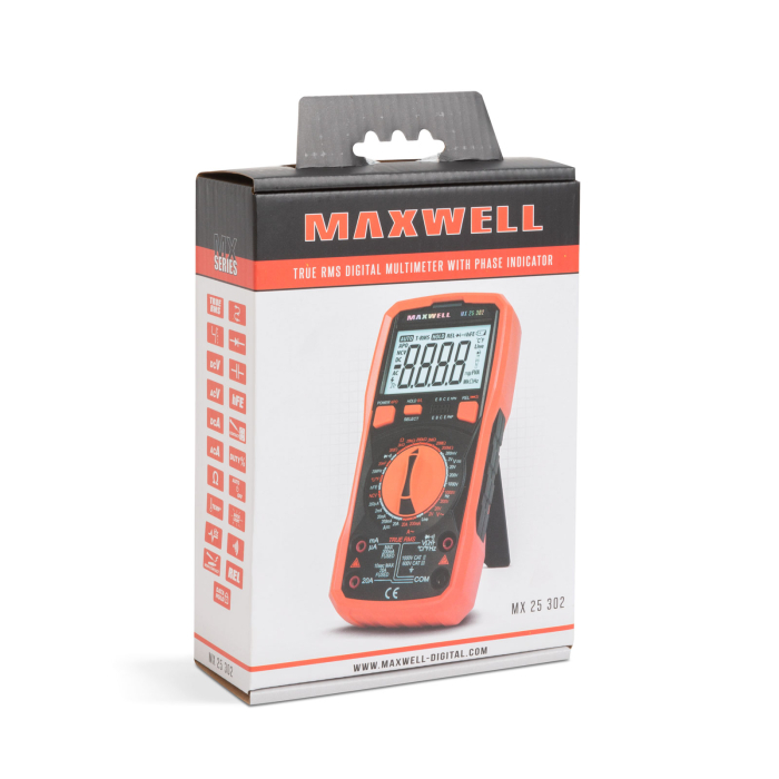 Multimetru digital - detector de faza (TRUE RMS+TTL) [5]
