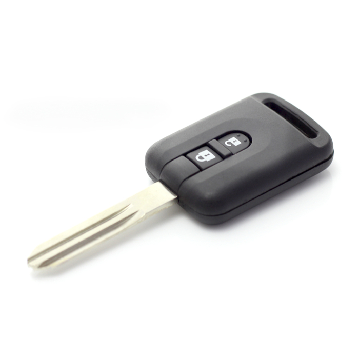 Nissan - carcasa cheie 2 butoane, (model dreptunghiular) [3]